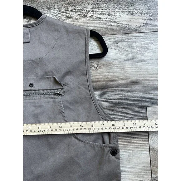 Master Sportsman Rugged Outdoor Gear Vest Mens Size XL Zipper Multi Pockets Fish - Picture 6 of 8